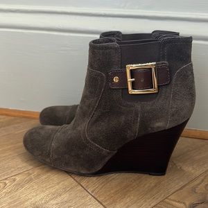 Tory Burch Suede Wedges